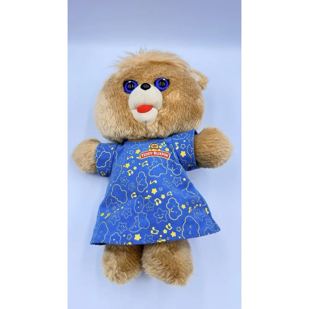 Teddy Ruxpin Bedtime Bear Plush 10 Inch Alchemy II 2018 Works Batteries Included